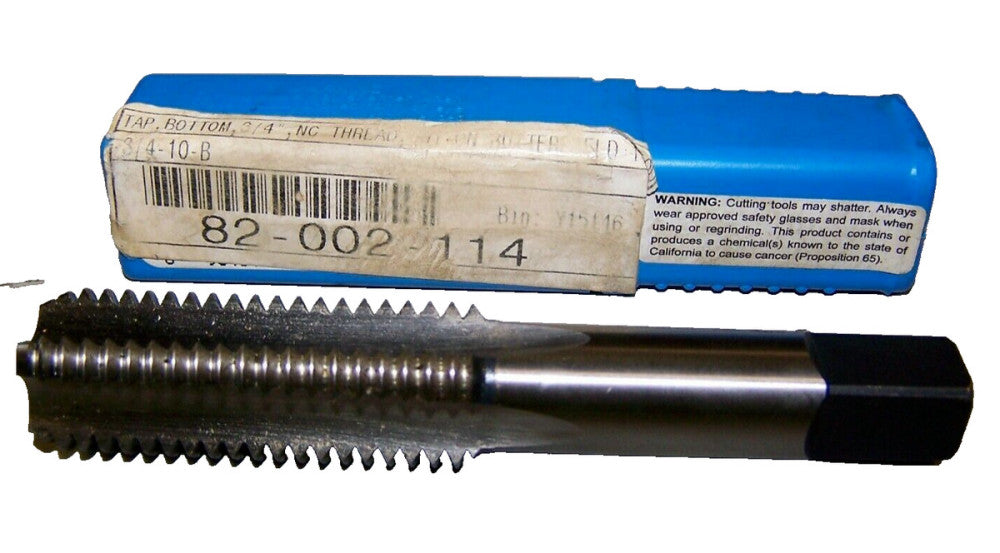 NEW UB HSS 3/4" HAND TAP 3/4-10NC GH3