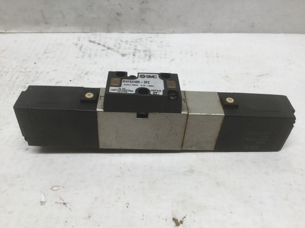 SMC NVFS2400-3FZ 94-138 VAC Pneumatic Solenoid Valve NVFS2400 NVFS24003FZ