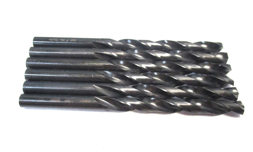 NEW (84580596) Ltr L 19/64 x 4-1/4 135° RH HSS Split Point Jobber Drill - 6 QTY