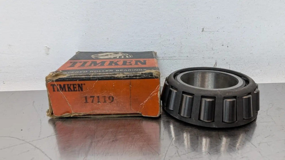 Timken 17119 Tapered Roller Bearing Cone 1-3/16" .6522" 1.46" 1.36"