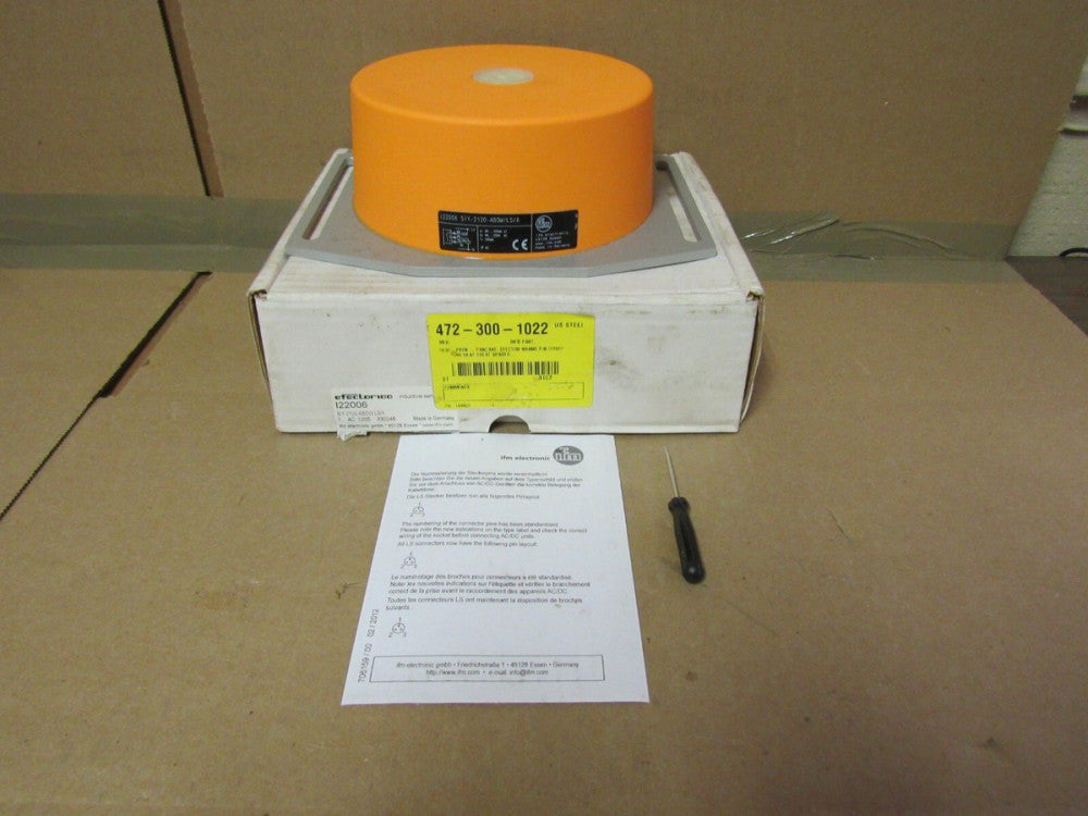 IFM ELECTRONIC INDUCTIV AREA SENSOR SIY-2120-ABOW-LS/A, 122006, NIB, MAKE OFFER!