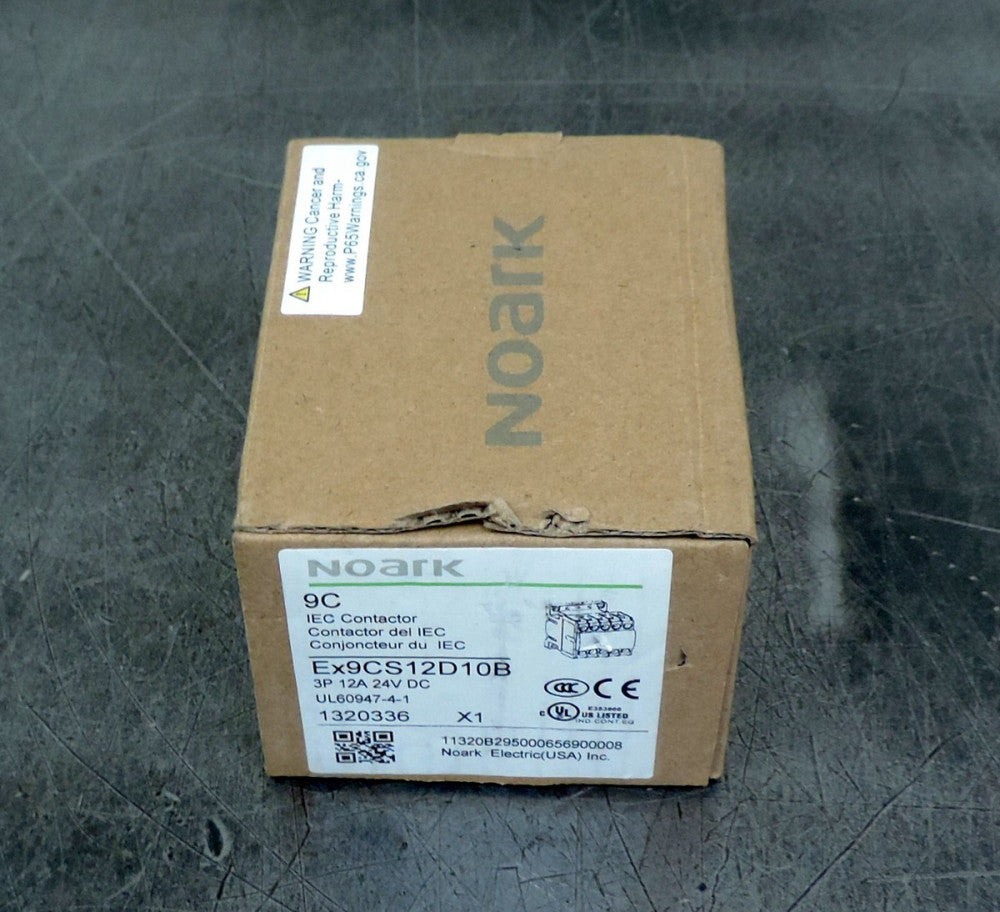 Noark  EX9CS12D10B  9C IEC 3 Pole Contactor  EX9CS12