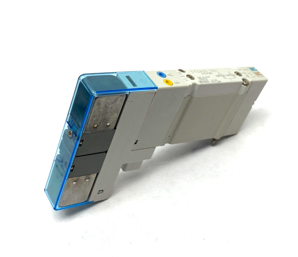 SMC SY3A00-5U1 Double Solenoid Valve, 4-Pos, Dual 3-Port