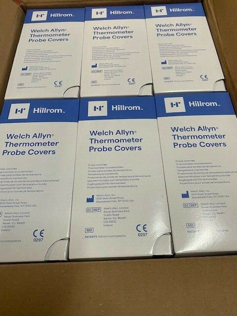 (Case of 7,500) Welch 05031 Hillrom Probe Covers SureTemp 690, 692 Thermometer