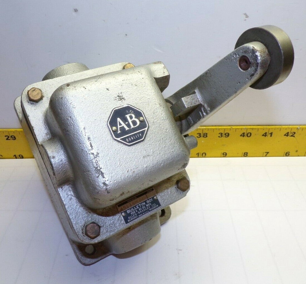 NEW ALLEN BRADLEY OPERATED LEVER LIMIT SWITCH 600 VAC/DC 801  ASL14-21