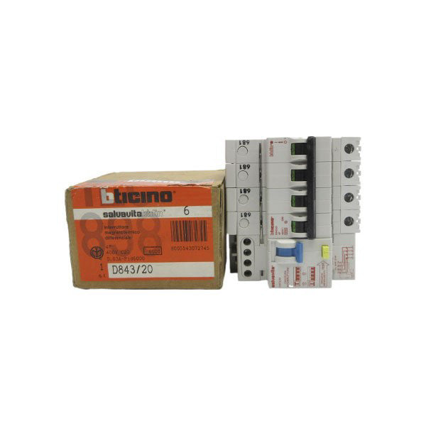 BTICINO D843/20 400V 20A NSMP