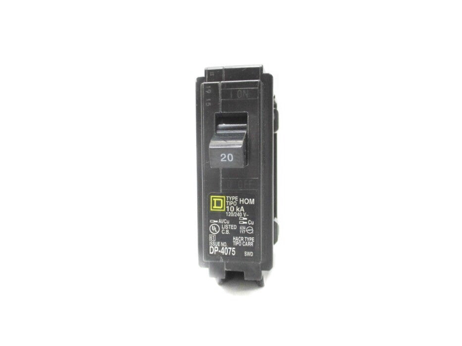 SQUARE D HOM120 120/240V 20A UNMP