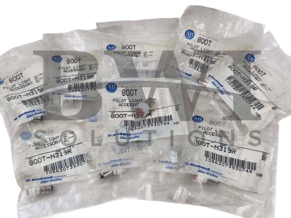 SEALED Allen Bradley 800T-N319R /B LED Lamp Accessory 24V 800TN319R Lot of 10