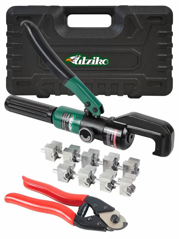 Hydraulic Crimper Tool for 1/8 3/16 Stainless Steel Cable Railing Kit Hardware S