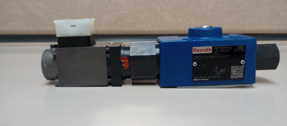 REXROTH R900932943 DRE6-10/100MG24K4M Hydraulic Pressure Control Valve