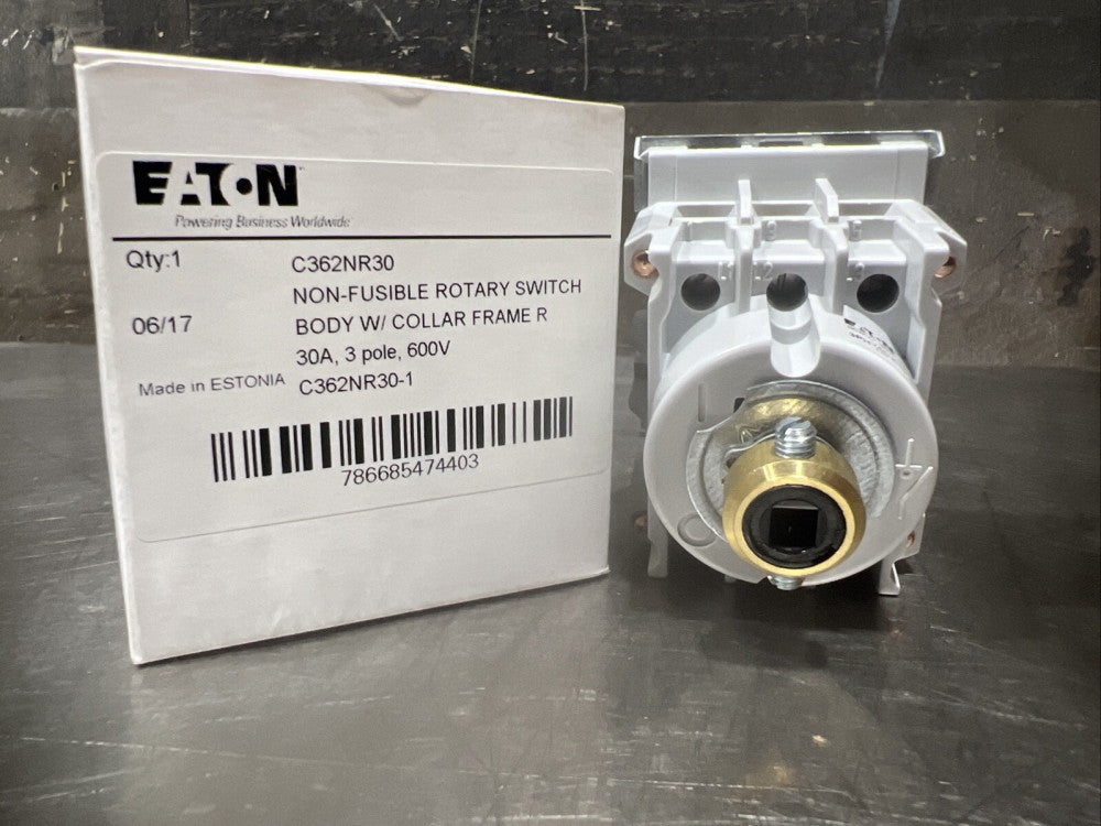 Eaton C36NR30 Rotary Switch 30 A 600 V Nos Surplus