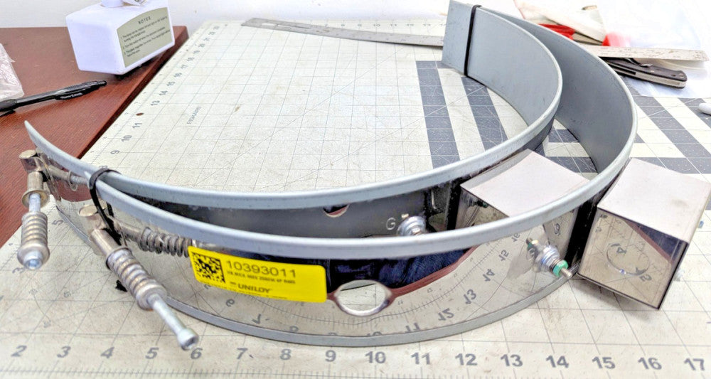 18 ½” x 3” 2 Piece Mica Band Heater 2560W 460V  10393011 Uniloy [A8S2]