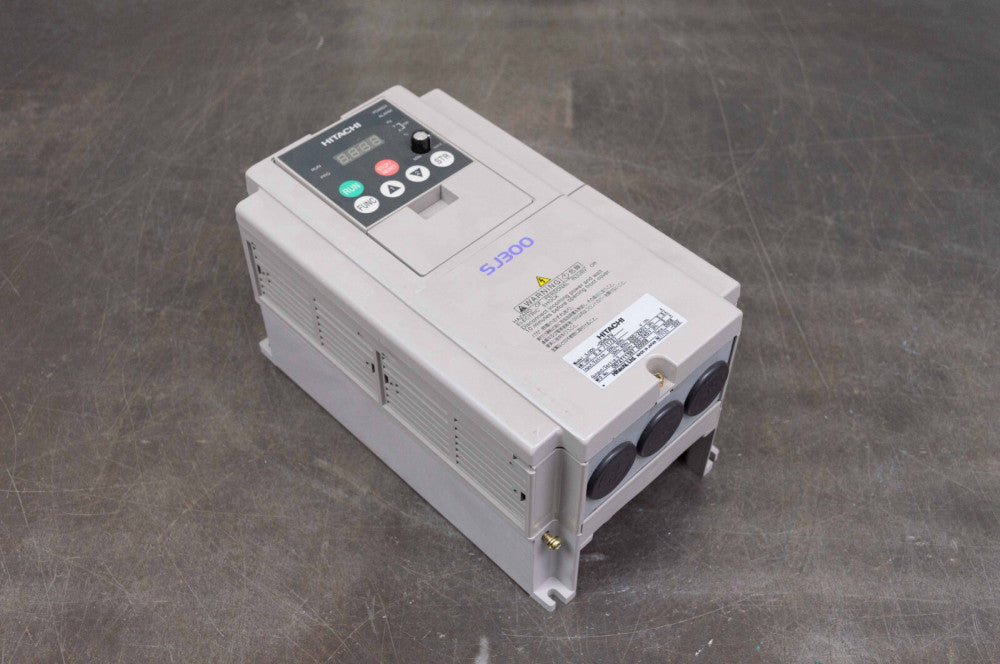 Hitachi SJ300-004LFU Inverter AC Motor Drive 1/2 HP VFD 200-240 Volt AC 3.3A 3PH