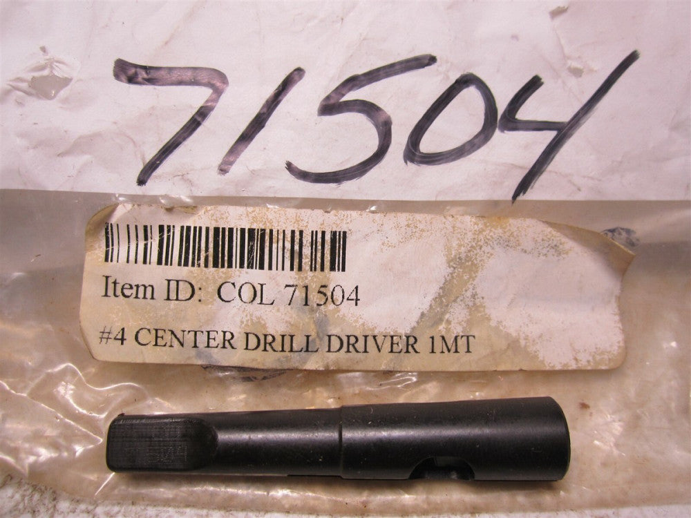 Collis Tool (71504) MT1 Outside Morse Taper, Center Drill Driver