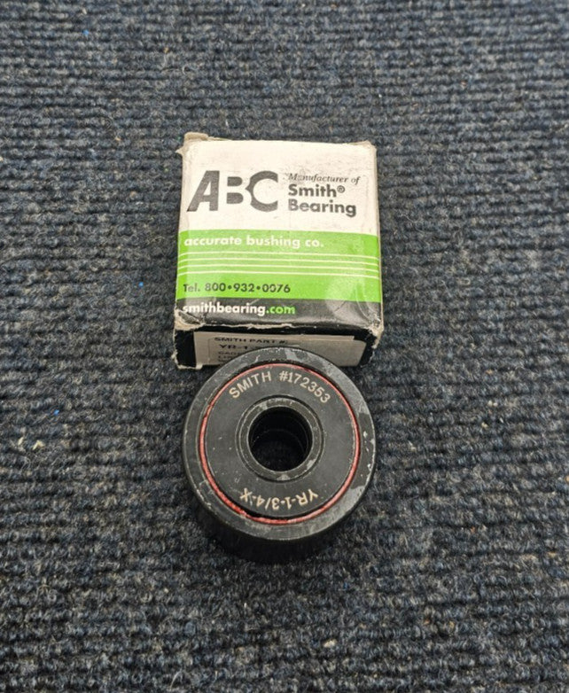 ABC Smith Bearing YR-1-3/4-X Flat Yoke Cam Follower Bearing 1-3/4" x 1/2" x 1"