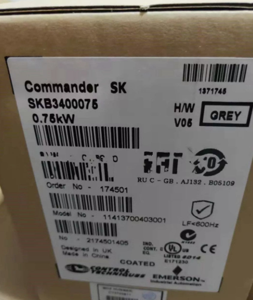 One Brand New Control Techniques Nidec Inverter SKB3400075