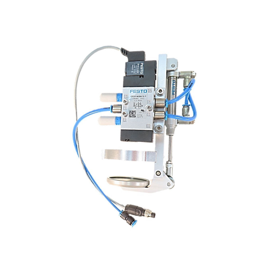 Festo  CPE10-M1BH-5L  Valve w/ Solenoid + DSNU-10-25-P-A Holder Unit  NEW