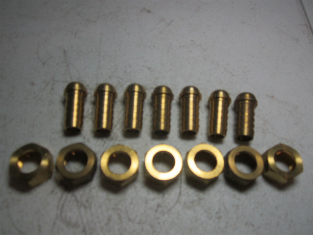Coilhose Pneumatics F0808 1/2" ID x 1/2" FPT Female Swivel Barb Fitting - Qty 7