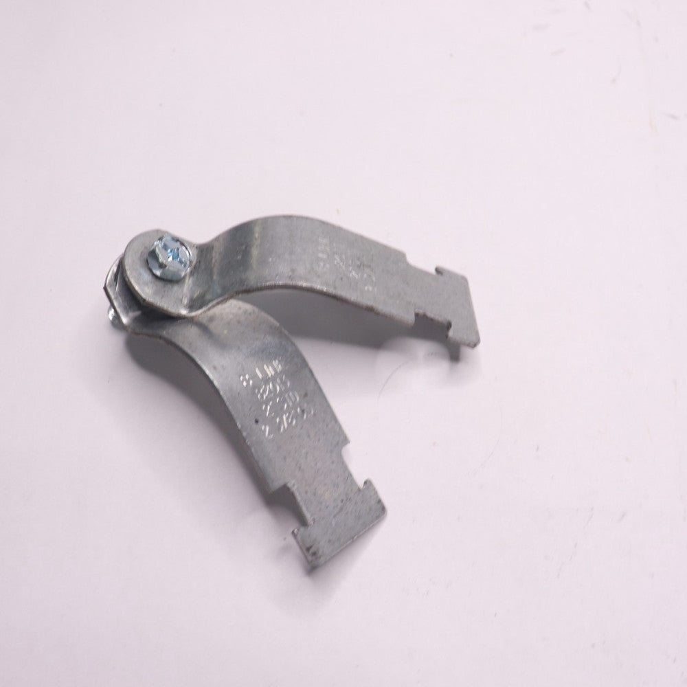 B-Line Rigid Strut Strap Zinc Plated 2" B2013 Complete With Bolt
