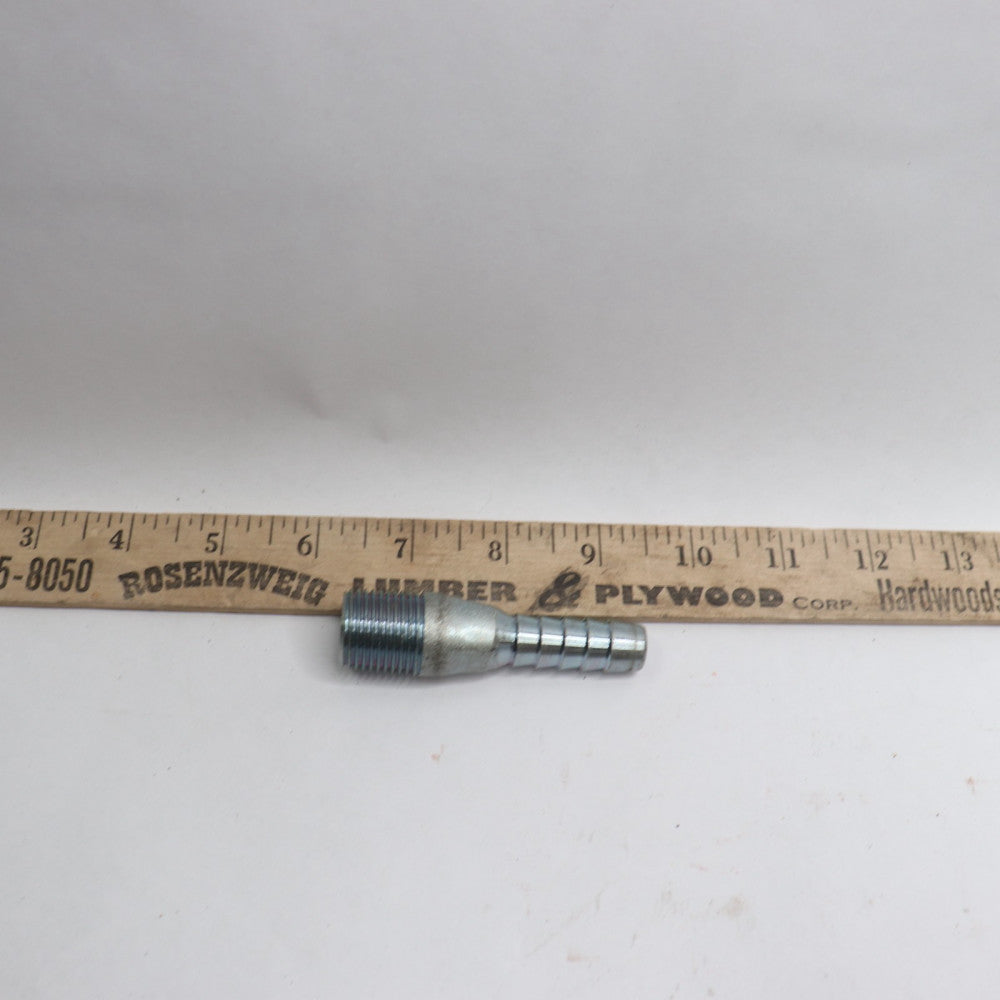 King Combination Nipple 316 Stainless Steel 1/2" x 3"