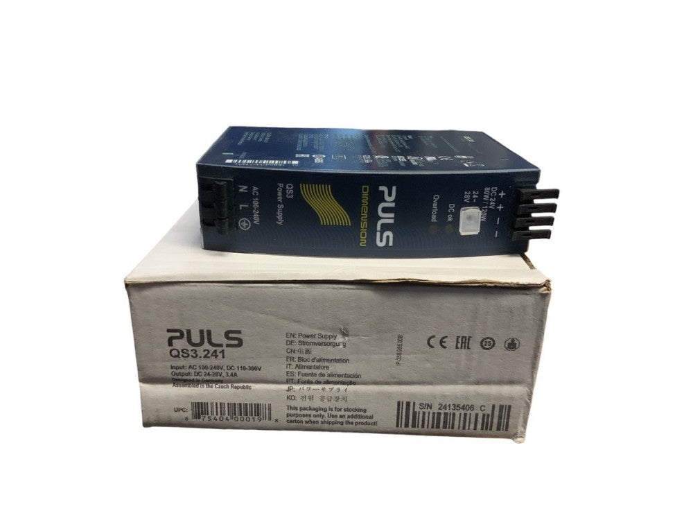 PULS Dimension QS3 Power Supply QS3.241 DIN Rail Mount