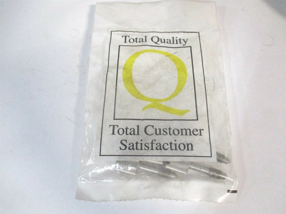 (221SS428) 1/4-28 18-8 Stainless Steel Captive Knurled Panel Screw - Pack of 5 