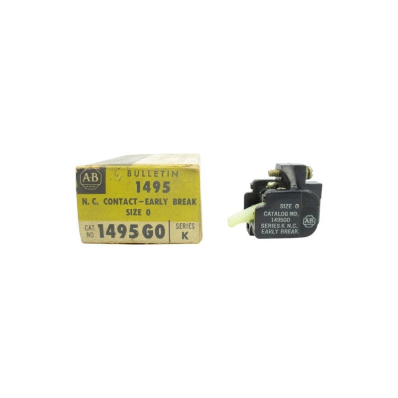 ALLEN BRADLEY 1495G0 SER. K (BK/YL) NSMP