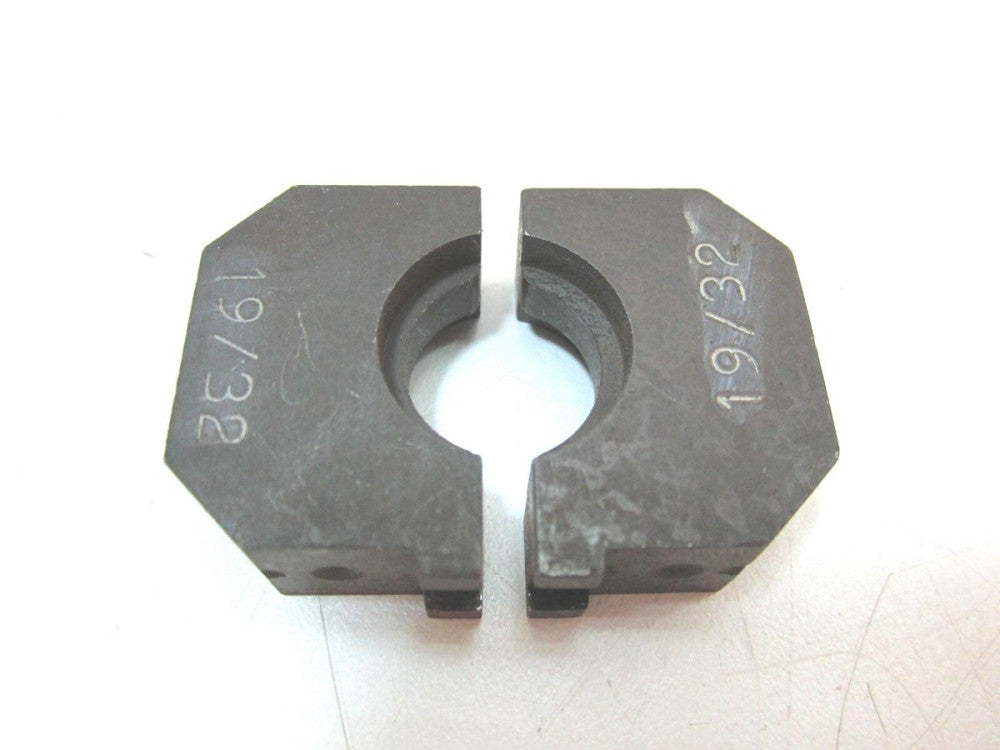 Thomas & Betts (BY29) T&B 6 Ton Kearney 19/32 Compression Crimp O-Die Set 