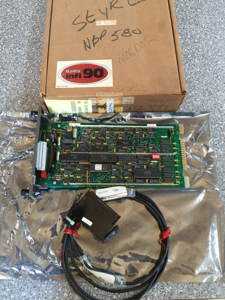 NEW IN BOX BAILEY INFI 90 BUS TRANSFER MODULE INBTM01 WITH 6634205A1 LOOP CABLE