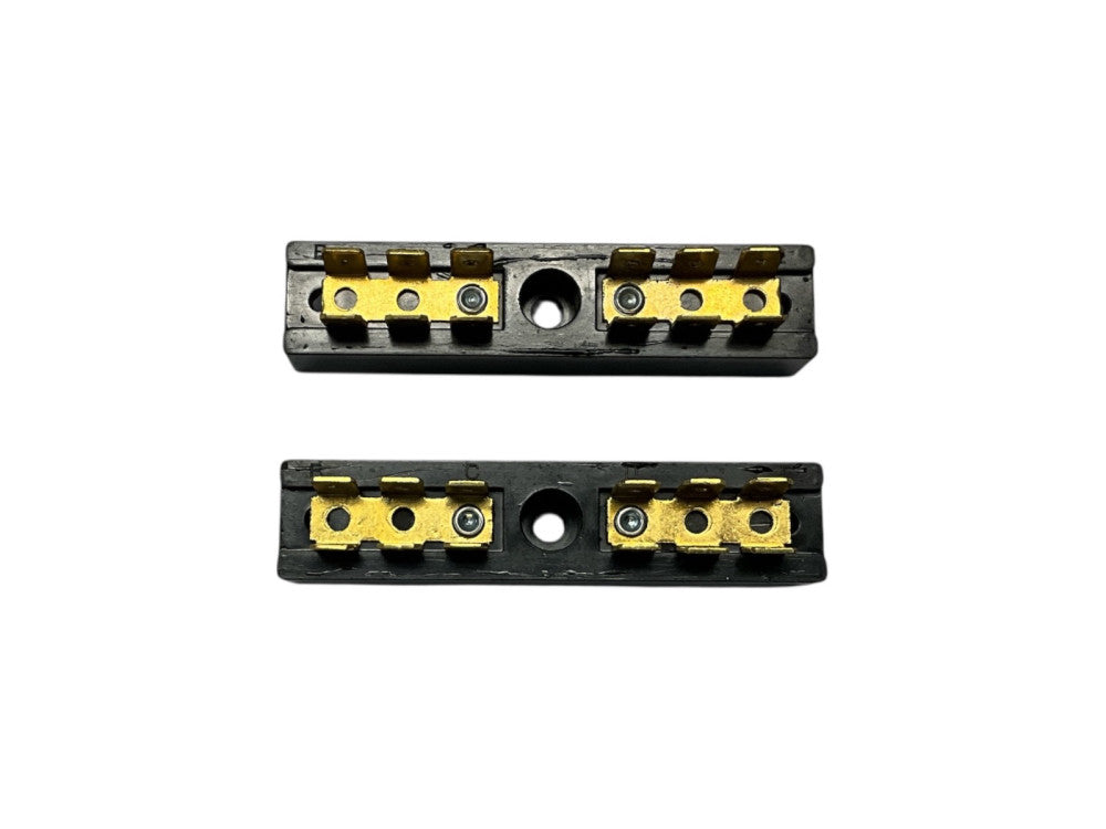 LOT OF 2 ELEC-TRON ESB1B GRINDMASTER CECILWARE BLOCK TERMINAL, 13