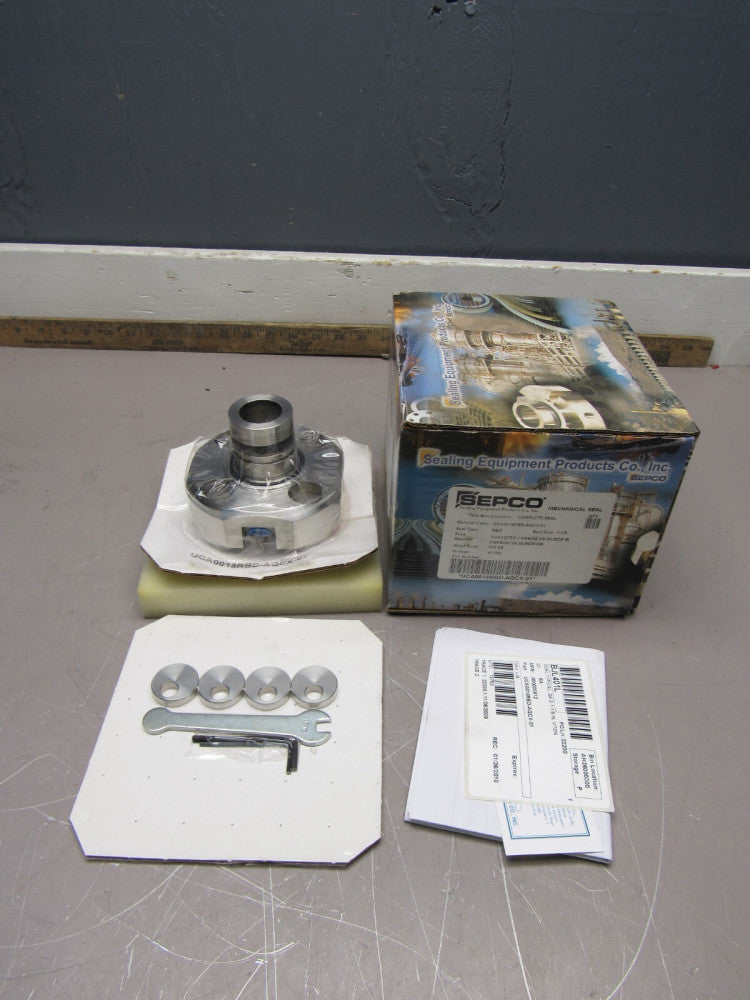 SEPCO RBD SIZE 1-1/8" MECHANICAL SEAL 316SS UCA0018RBD-AQCX-01 NEW IN BOX !!