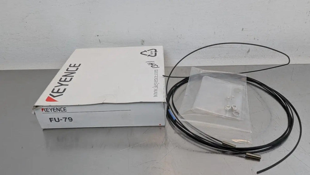 Keyence FU-79 Fiber Optic Sensor Thrubeam