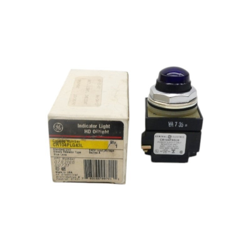 GENERAL ELECTRIC CR104PLG43L SER. A 240V NSMP