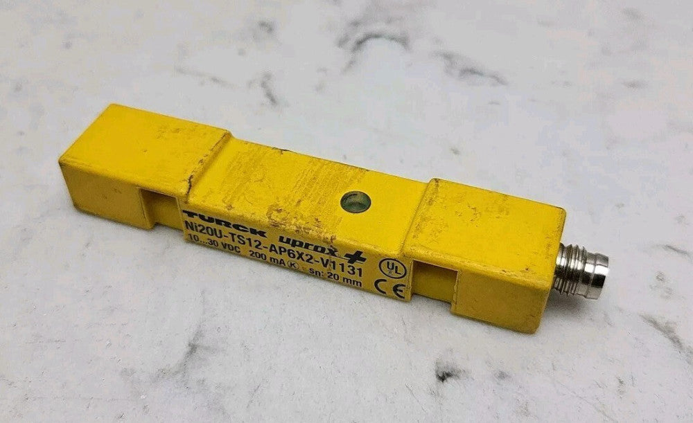 Turck Proximity Switch Ni20U-TS12-AP6X2-V1131 30Vdc 20mm Sensing Distance 