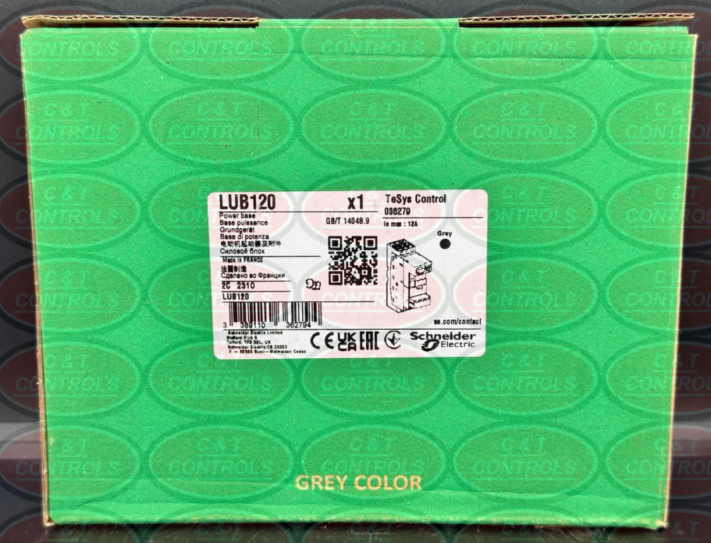 Square D LUB120 Power Base 12A New In Box USA Stock