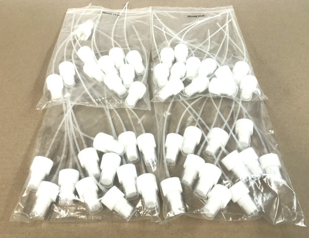 Unbranded Pack of 12 Mist Spray Caps 24/410 [Lot of 4] NOS