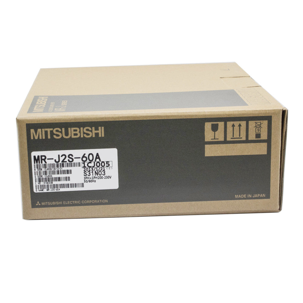 New In Box MITSUBISHI MR-J2S-60A AC Servo Amplifier Drive