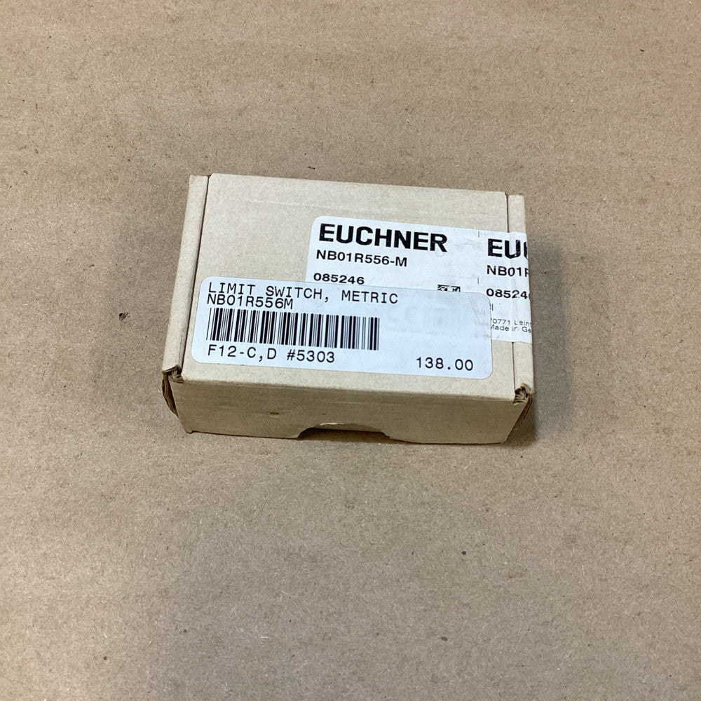 Euchner NB01R556-M Safety Limit Switch Roller Plunger 085246, Sealed