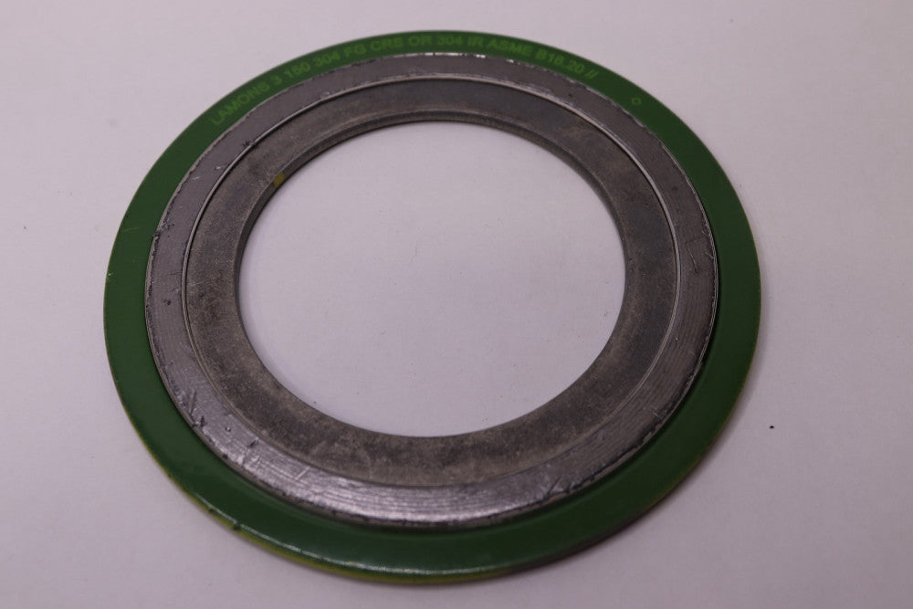 Lamons Sprial Wound Gasket 150 # 304 FG 304 IR 3" 