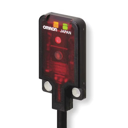 Omron E3t-Fd13 Photoelectric Sensor, Rectangular, Diffuse