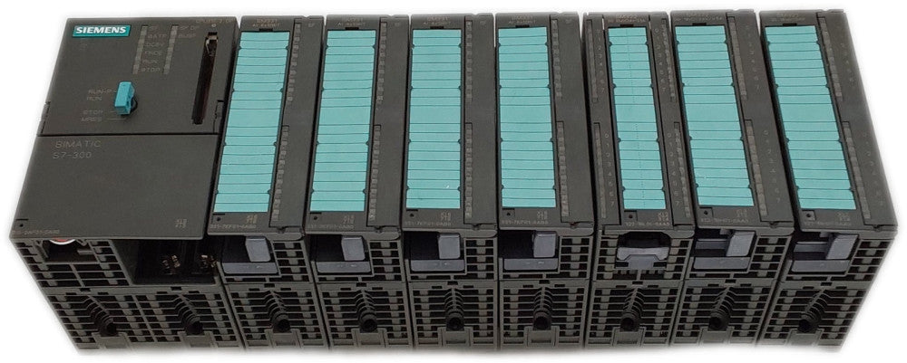 Siemens CPU315-2 DP PLC Processor: 1x S7/300, 4x SM331, 2x SM322, 1x SM321 
