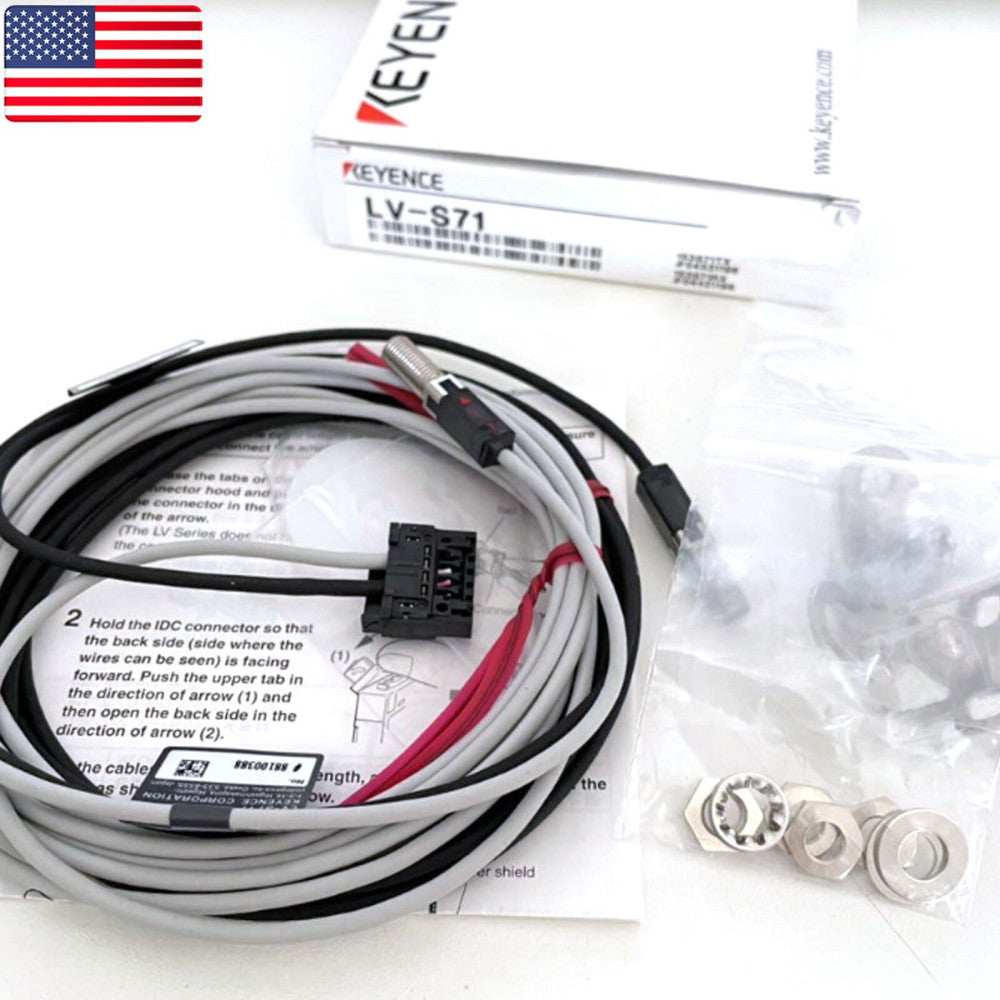 One Brand New Keyence LV-S71 Laser Sensor Switch - US Stock