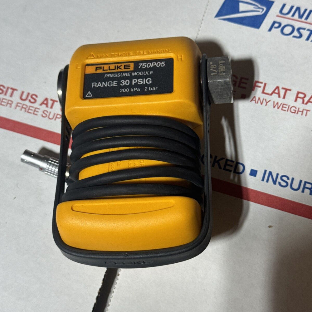 Fluke-750P05 Pressure Module, Differential, 0 To 30 Psi (0 To 200 Kpa)