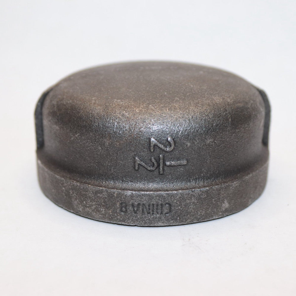 Round Cap Malleable Iron 2-1/2" 