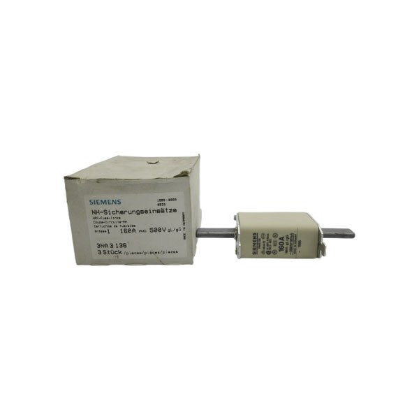 SIEMENS 3NA3136 500VAC 160A (PKG OF 3) NSMP