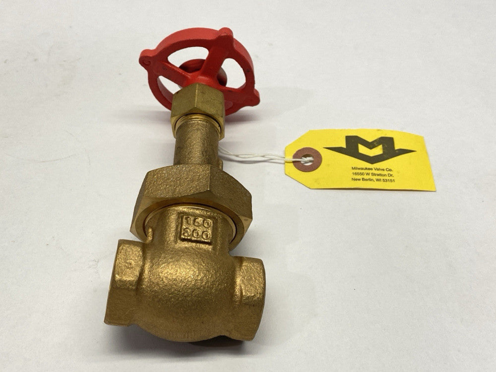 Milwaukee Valve 1151 Bronze Gate Valve 150SWP 300WOG 1/2"