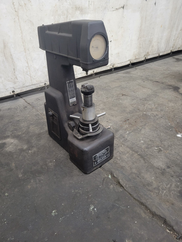 WILSON/ ROCKWELL HARDNESS TESTER MODEL 3JR TESTER NO 3JR-6715