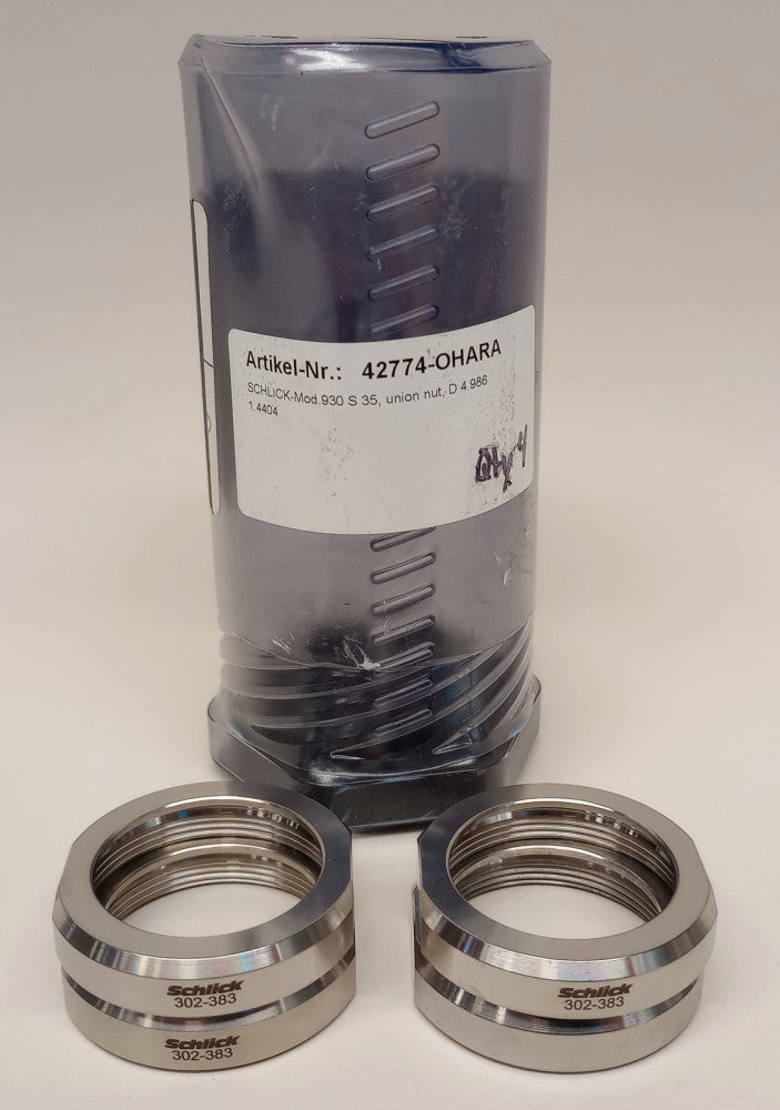 Schlick 302-383 Union Nut Mod 930S35 O"HARA 42774 (Pack OF 4)