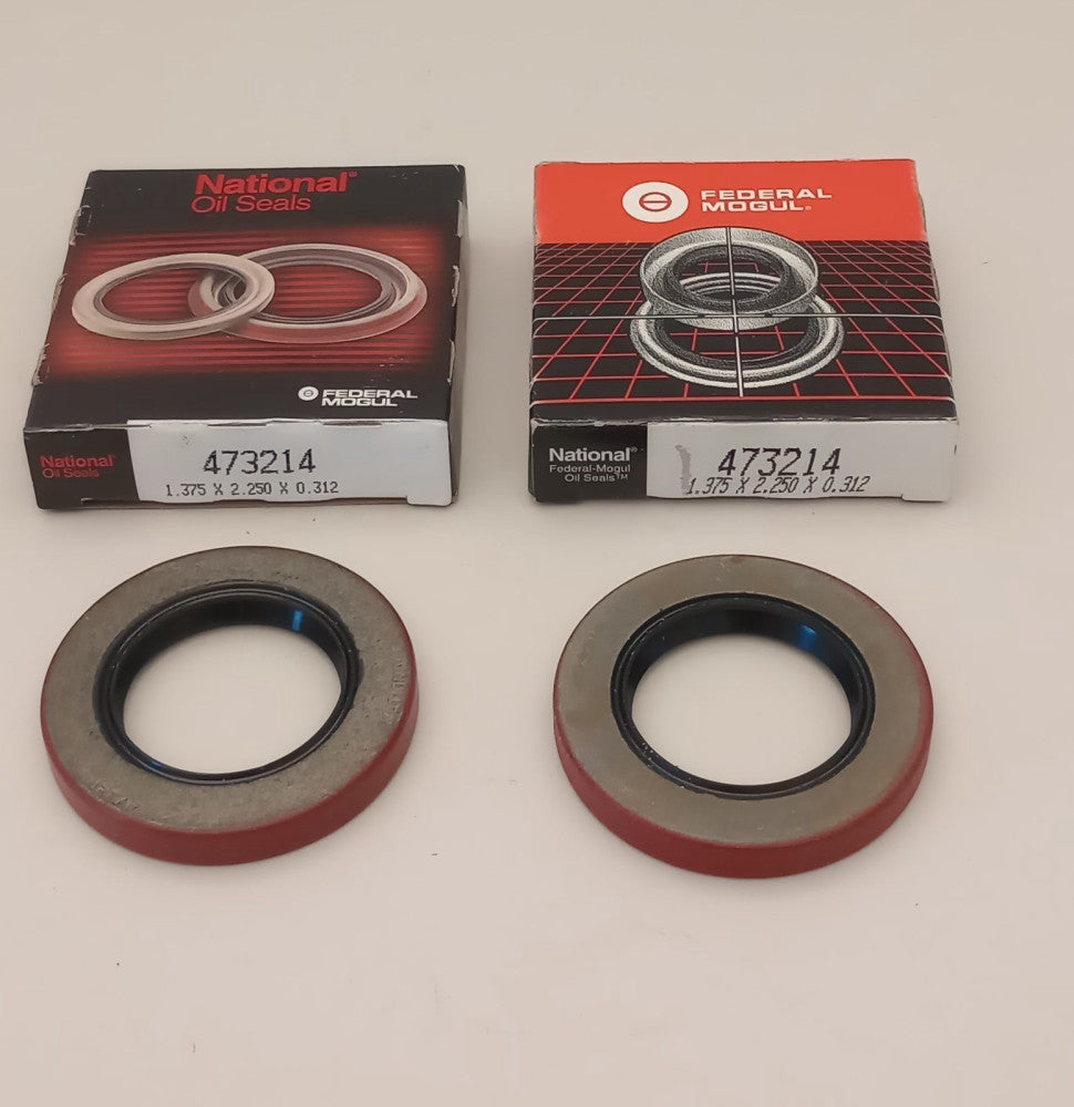 National 473214 Oil Seal 1.375" ID X 2.250" OD X .312" W (Pack of 2)