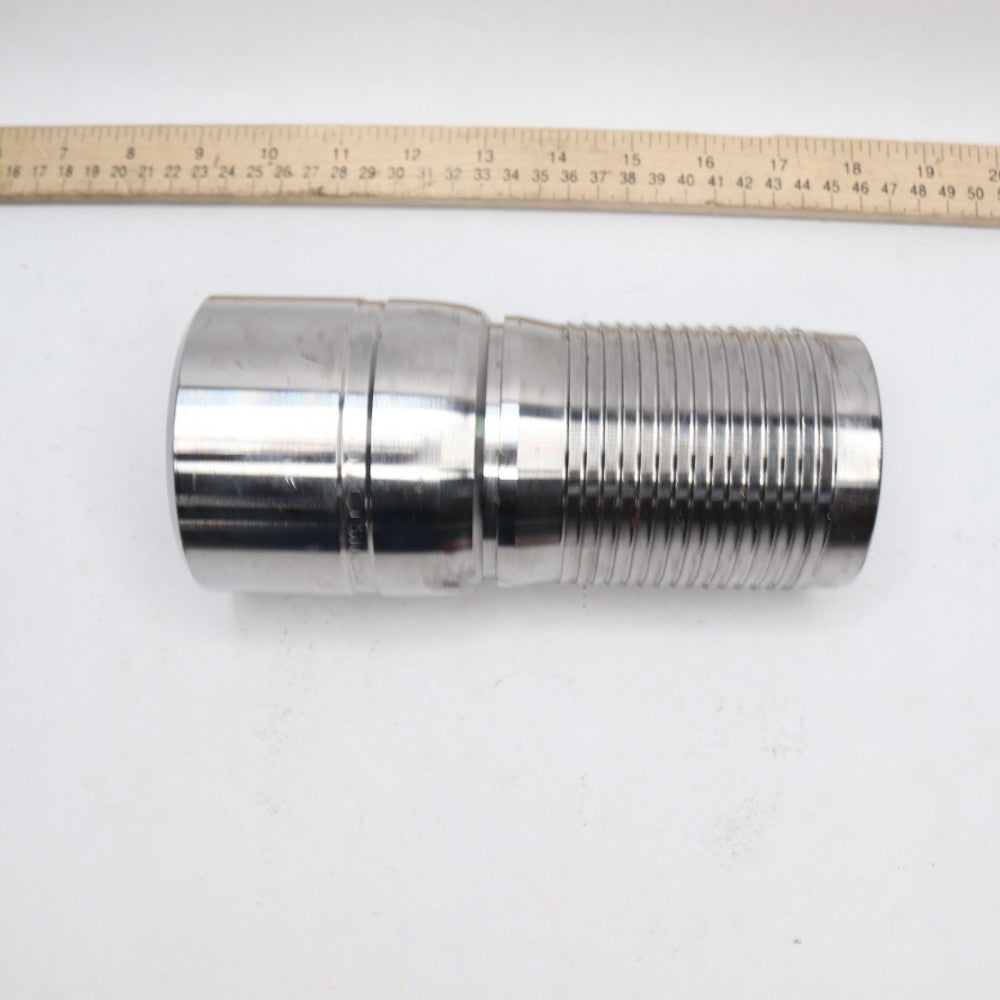 Dixon Combination Nipple Carbon Steel 3" Hose x 3" Beveled End STB35CS